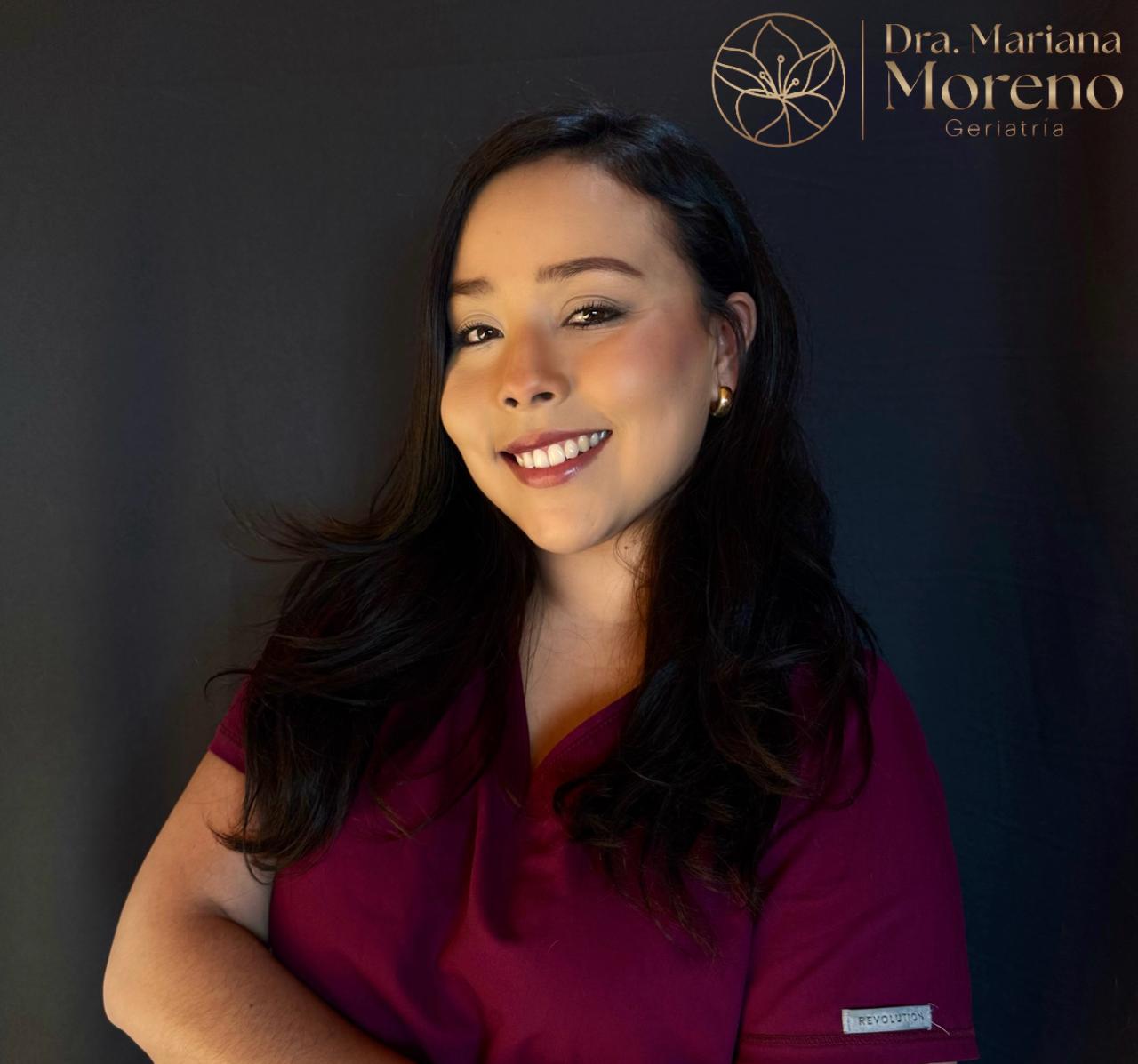 Dra. Mariana Moreno, geriatra certificada en Texcoco de Mora