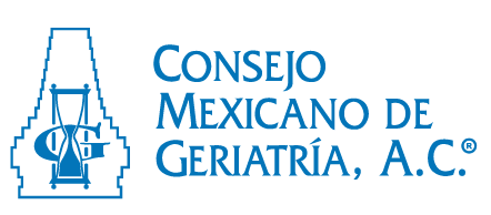 Logo del Consejo Mexicano de Geriatría, A.C.